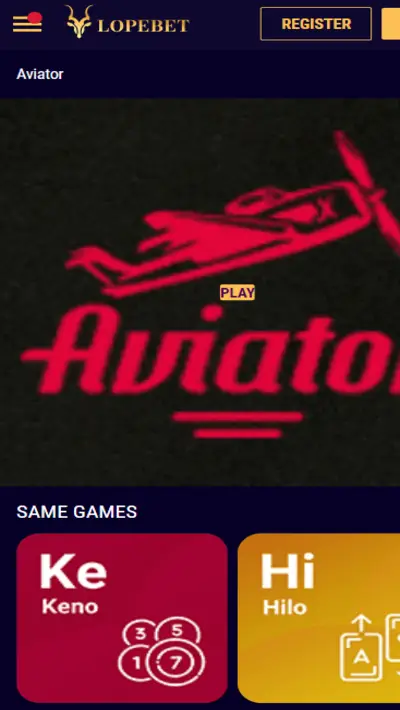 Play Aviator in Mobile